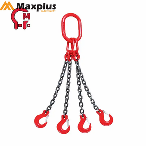 Eslinga de Cadena Soldada Galvanizada de Acero G80 para Contenedores, Eslinga de Elevación de 2 Patas, Eslinga de Cadena de Grado 80 de Doble Pata, Eslinga de Cadena de Grado 100 de Una Sola Pata - Product Image 5