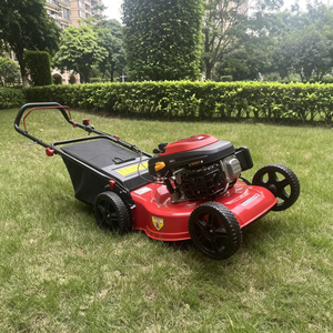 Lawn Mower for Grass Cutting Hay <b>Mini</b> <b>Hand</b> Mower Propelled Machine Petrol Gasoline Lawn Mowers for Yard Tools Farm Household - Product Image 4