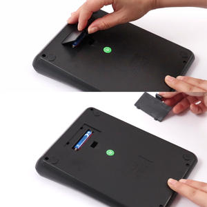 Calculadora de Escritorio Grande con Pantalla LCD FOSKA, Base Antideslizante, Alimentación Solar y por Batería para Uso Continuo y Computación Diaria - Product Image 5