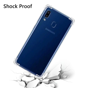Accessoires en gros pour <span class=keywords><strong>Galaxy</strong></span> <span class=keywords><strong>A40</strong></span> étui de téléphone en TPU transparent ultra-mince anti-chute à quatre coins - Product Image 4