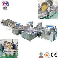 Machine à popcorn automatique de grande capacité de qualité supérieure, à gaz, pour popcorn sucré, avec système de brassage et d'aromatisation Cretors