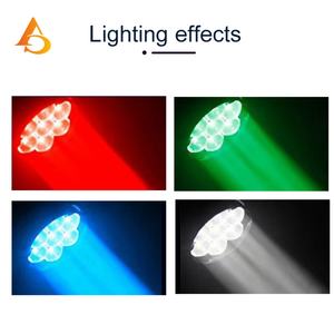 Luz Profesional para Escenario, Cabeza Móvil LED Bee Eye de 7x15w, RGBW 4en1, Mini Cabeza Móvil - Product Image 6