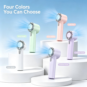 Deal Color Box Small Desktop Commercial <b>Mini</b> Handheld Fan Portable Fan <b>Mini</b> <b>Cooler</b> Battery Small Pocket Fan - Product Image 1