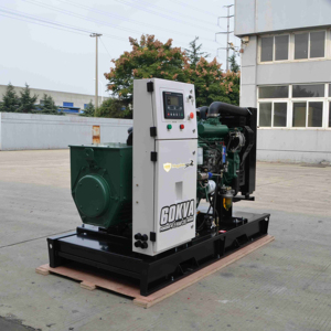 Générateur diesel à châssis ouvert haute performance 15 kVA 12 kW 3 50 Hz Alternateur 100 % cuivre alimenté par YANGDONG YND485D Refroidi par eau - Product Image 2