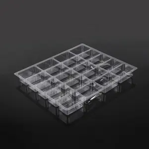 Thermoformed Chocolate Candy Blister PET PVC Plastic Cavity Tray