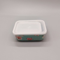 Boîte à lunch portable en mélamine en gros, disponible en trois tailles, idéale pour les étudiants et les employés de bureau