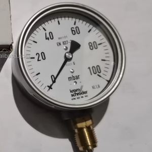 Đồng hồ đo áp suất khí Krom Schroder 0-100mbar/0-160mbar Phụ Kiện Đầu đốt kim loại cho nồi hơi và phụ tùng nồi hơi - Product Image 1