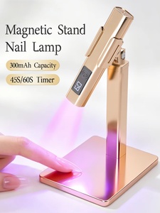 Mini lampe UV LED pour ongles, batterie intégrée, lampe de séchage de gel pour ongles portable, outil de manucure portable - Product Image 4
