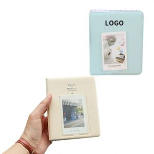 Álbum de Fotos Pequeño Portátil de Cuero 2025 con Logotipo Personalizado para Instax, para Nuevas Mamás - Product Image 2