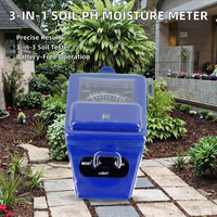 Testeur de sol multi-fonctions pour plantes : pH-mètre et humidimètre – Sans batterie