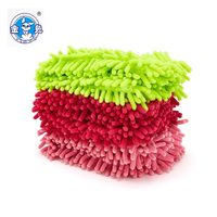 Recharge de tampon de serpillière en chenille plate et sèche en microfibre