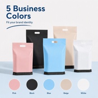 En gros, enveloppes postales en polyéthylène épaisses, imperméables, recyclables, anti-perforation, 30x40 40x50, tailles personnalisables pour chaussettes professionnelles