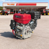 Moteur à essence robuste de 22 CV, 550 cm³, 4 temps, avec moteur et pompe, réservoir de carburant de 6,5 L pour les systèmes d'assistance marins et les bateaux de pêche