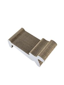 Ecologisch verantwoorde krabpaal voor kittens, van golfkarton, met recyclebaar materiaal. - Product Image 4