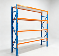 Étagère de stockage en métal résistant à la rouille, rayonnage à palettes en acier multi-niveaux pour stockage commercial, taille personnalisée, étagère à charge lourde
