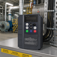 Convertisseur VFD triphasé monophasé 10KW 7.5HP, entrée 380V, pilote de moteur AC pour compresseur, onduleur solaire