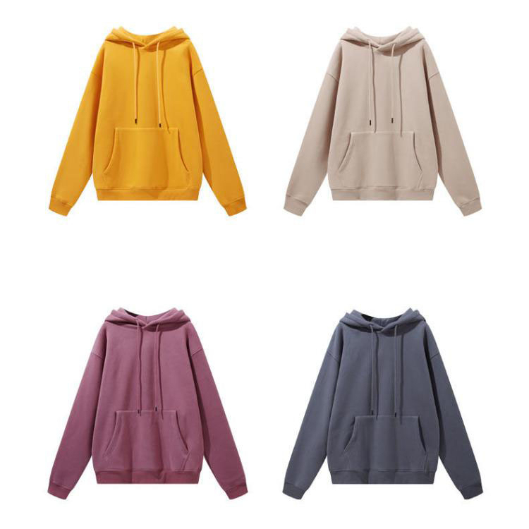 No MOQ Wholesale Fall Winter Clothing Cheap Price Heavy Terry Long Sleeve Pullover Outfits Women's Hoodies & Sweatshirts