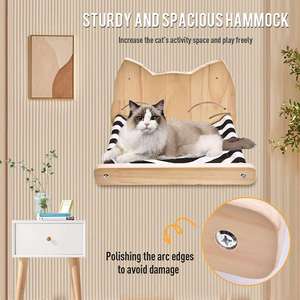 Hamac en bois pour chat, taille personnalisable, lit chaud pour chats - Product Image 4