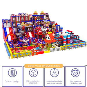 Customized Children's Play Equipment Games Soft Indoor Play Equipment Kids <b>Small</b> Indoor Playground, Amusement Park with <b>Slides</b> - Product Image 6