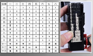Étiqueteuse numérique portable, pistolet d'étiquetage, étiqueteuse de <span class=keywords><strong>prix</strong></span>, étiquetage avec rouleau d'encre de rechange, 8 chiffres pour les magasins de détail - Product Image 3