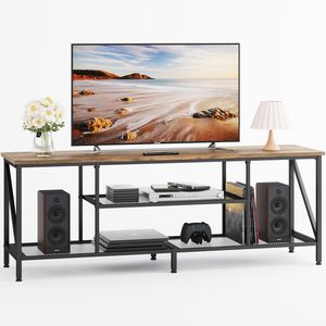 Meuble <span class=keywords><strong>TV</strong></span> rétro de style américain 2026 - Armoire de rangement murale ou sur pied pour le salon - Product Image 1