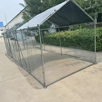 Cage de poulailler en treillis métallique galvanisé YT-CR622 facile à démonter Maisons et meubles pour animaux de compagnie