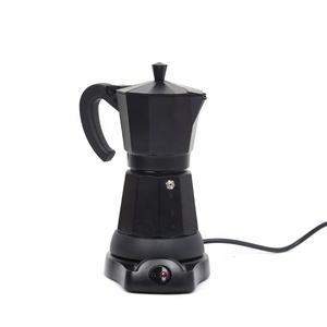 Cafetera Eléctrica de Aluminio de 6 Tazas, Cafetera Italiana Moka con Filtro, Cafetera Doméstica - Product Image 5