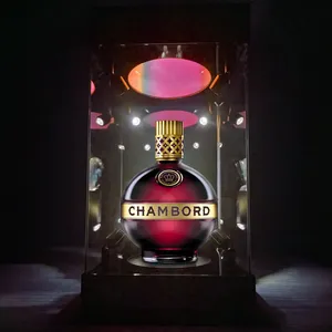 Deluxe Acrylic Xoay Sân Khấu Spotlight Đồ chơi hình hộp hiển thị với 8 LED pivoting đèn, xoay cơ sở & màu sắc thay đổi đèn - Product Image 3