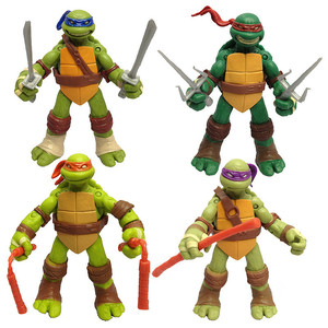 Giocattoli Modello Tartaruga <span class=keywords><strong>Ninja</strong></span> con Articolazioni Mobili in PVC per Bambini - Product Image 2