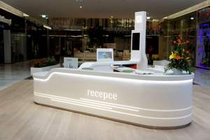 O glaciador de forma arredondada, branco, superfície sólida, recepção redonda - Product Image 4