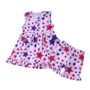 2022 Children's Girls Clothing Sets Cartoon Two-piece Suit Girls Clothes Casual Summer Kids Sets