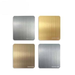 6061 6063 <span class=keywords><strong>plaque</strong></span> de feuille d'aluminium anodisé brossé de haute qualité pour la décoration - Product Image 2