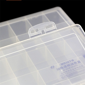 Minghua 32 Deep Well – boîte de <span class=keywords><strong>Palette</strong></span> de <span class=keywords><strong>peinture</strong></span> d'artiste étanche à l'air <span class=keywords><strong>avec</strong></span> <span class=keywords><strong>couvercle</strong></span> souple pour aquarelle Gouache <span class=keywords><strong>peinture</strong></span> à l'huile acrylique - Product Image 4