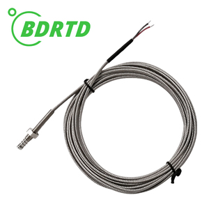 Thermocouple haute température à ressort télescopique à installation filetée (Fil thermocouple S/R/B/K/N/T/E/J) - Product Image 2