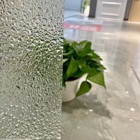 Vidrio Decorativo Euro Bronze KARATACHI con Patrones, para Paredes de Cortina de Vidrio Industrial, Baño, Cocina, Dormitorio - Seguro