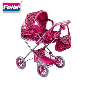 FEI LI <strong>Baby</strong> <strong>Doll</strong> Stroller With <strong>Car</strong> <strong>Seat</strong> and Shoulder Bag <strong>Baby</strong> <strong>Doll</strong> Pram Stroller <strong>Baby</strong> <strong>Doll</strong> Stroller - Product Image 1