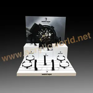 Factory Luxury Acrylic Watch Display Stand in Shopping Mall