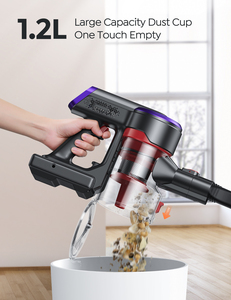 <span class=keywords><strong>Buture</strong></span> JR400 450W 1.2L grande tazza per polvere 55min Stick tempo di funzionamento aspirapolvere motore Brushless aspirapolvere - Product Image 6