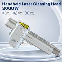 Tête de nettoyage laser à fibre industrielle portative SUP LASER SUP32C 3000W (pour métal) pour atelier, neuve, 0,9 kg