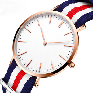 Gran oferta, reloj de cuarzo con cinturón de tendencia de moda colorida de gama alta, reloj impermeable minimalista para <span class=keywords><strong>mujer</strong></span> - Product Image 4