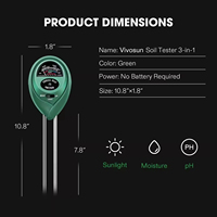 Testeur numérique de pH du sol Takemura Testeur numérique intelligent de dureté du sol Testeur de compactage pour jardin
