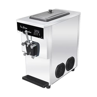 Machine à glace molle écologique Ever D817, nouvelle, pour yaourt, lait, chocolat, fruits, sirop, noix, poudre de crème glacée