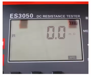 Testeurs de résistance de construction métallique FUZRR ES3050, ohmmètres, plage 0,01-1200 Ohm, écran LCD, ISO CE OEM - Product Image 5