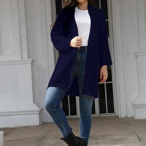 Cardigan Lungo in Maglia Tinta Unita Stile Coreano Nuovo <span class=keywords><strong>Autunno</strong></span> <span class=keywords><strong>Inverno</strong></span> per Donne Europee e Americane - Product Image 6