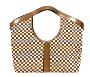 Nueva llegada de gamuza PU cuero tejido bolso de las mujeres de la luz Hobo Underarm Bags - Product Image 4