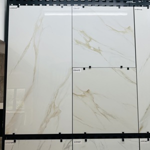 Gạch Lát Đá Cẩm Thạch Vân Vàng Trắng Carrara 120X60Cm 48X24 60X60 24X24 Sàn Sứ Có Bề Mặt Bóng Và Mờ - Product Image 2