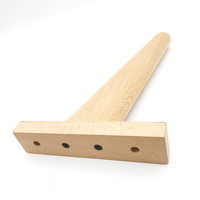 Fabricant Fournisseur Jambes de canapé en bois de remplacement Accessoires de meubles Jambes coniques en bois Jambes de meubles