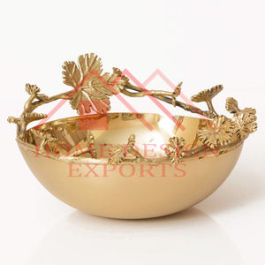 Vases de bol de fleur en aluminium de vente chaude pour la décoration de mariage - Product Image 6