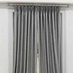 Rideaux en polyester occultants à 100% avec isolation thermique 280 g/m² pour chambre à coucher, salon, chambre d'enfant - Product Image 1