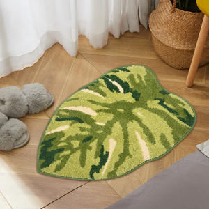 Alfombras de baño de chenilla absorbentes <span class=keywords><strong>extra</strong></span> suaves más vendidas <span class=keywords><strong>MU</strong></span> 43*61cm 45*76cm alfombrilla de baño Jacquard con mechones antideslizante - Product Image 6